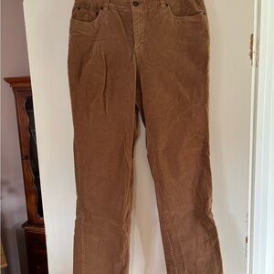 Basic Editions Women’s Brown Corduroy Pants